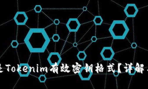 什么是Tokenim有效密钥格式？详解与应用