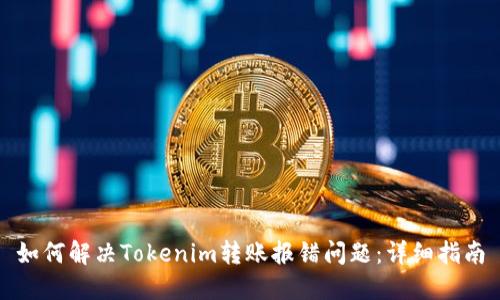 如何解决Tokenim转账报错问题：详细指南