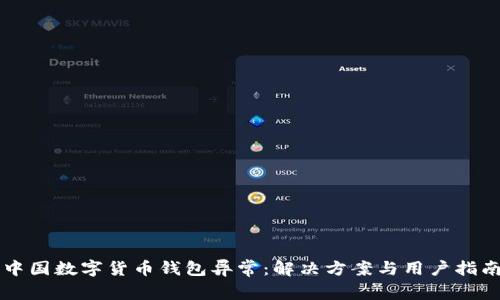 中国数字货币钱包异常：解决方案与用户指南