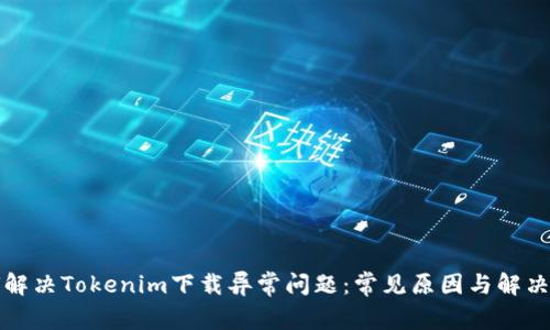 如何解决Tokenim下载异常问题：常见原因与解决方法